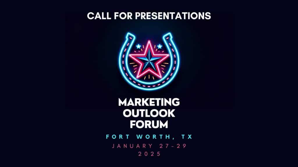 Marketing Outlook Forum 2025 - Call For Presentations